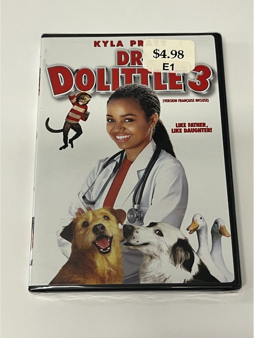 Rich Thorne Dr. Dolittle 3 DVD 2006 New